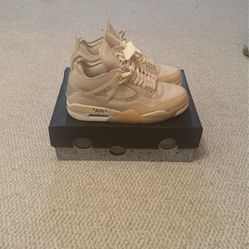 Jordan 4 off white size 12.5 (mens 11) 