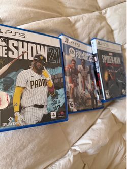 PS5 games - barely used