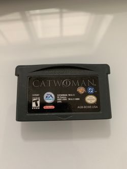 Nintendo Gameboy Advance Game- Catwomen