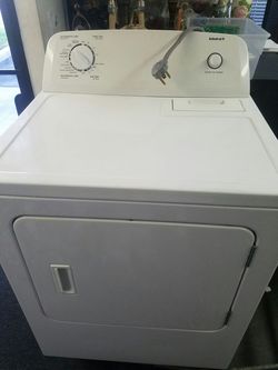 Electric dryer with exhaust