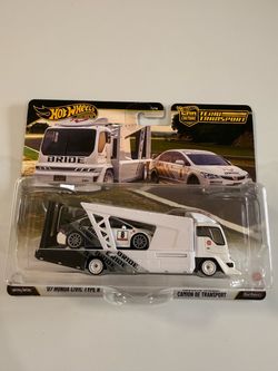 Hot Wheels Premium Team Transport Bride Honda Civic Type R