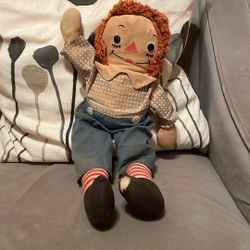 15 “ Johnny Gruelle Georgene, Raggedy Andy Doll