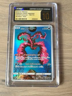 Galarian Moltres — CGC Pristine 10