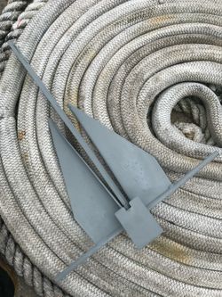 Danforth Style 18#lbs Galvanized Anchor, Traditional Fluke anchors