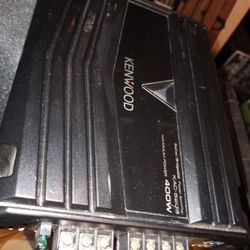 Kenwood  Amp.  400 Watt each Sperker