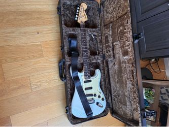 Squire Stratocaster and Gator Travel Safe Case