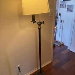 Antique Brass Floor Lamp