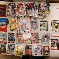 Baseball Cards 1950s to 2023 Hundreds