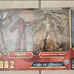 Iron Man 2 Action Figure set (Fury of Combat)