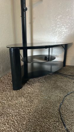 Tv mount and shelves