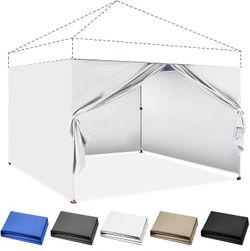 2 sets - Crown Shades Silver-Coated Heat-Reflector Canopy Sidewalls — $45 per set