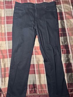 Express Men’s Black Slim Straight Fit Jeans Size 36x30