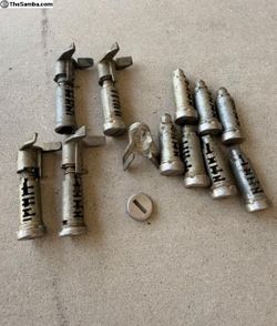 vw early 60's key tumbler lot