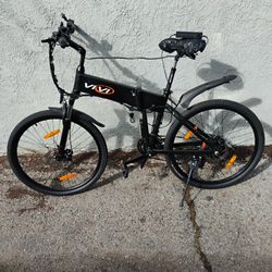 Vivi Electric Bike for Adults, 1000W Peak Folding Electric Mountain Bike