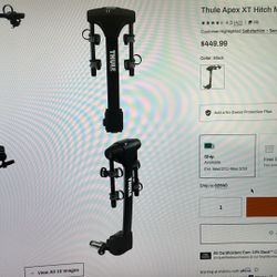 Thule 2 Hitch Bike Rack