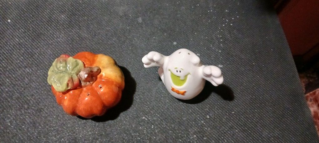 Assortment Of Salt And Pepper Shakers