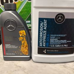 Mercedes Benz Transmission Fluid & Antifreeze 