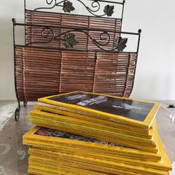Gorgeous Ornate, Vintage Magazine Rack In Pristine Condition 😍😍😍