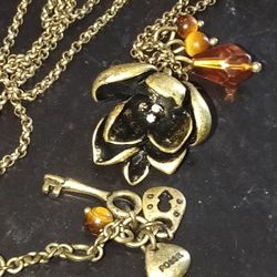 Vintage Fossil Necklace 