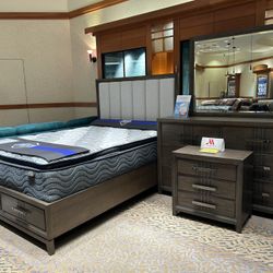 Carolina Platform Bedroom Set Labor Day Sale ONLY $799/$899