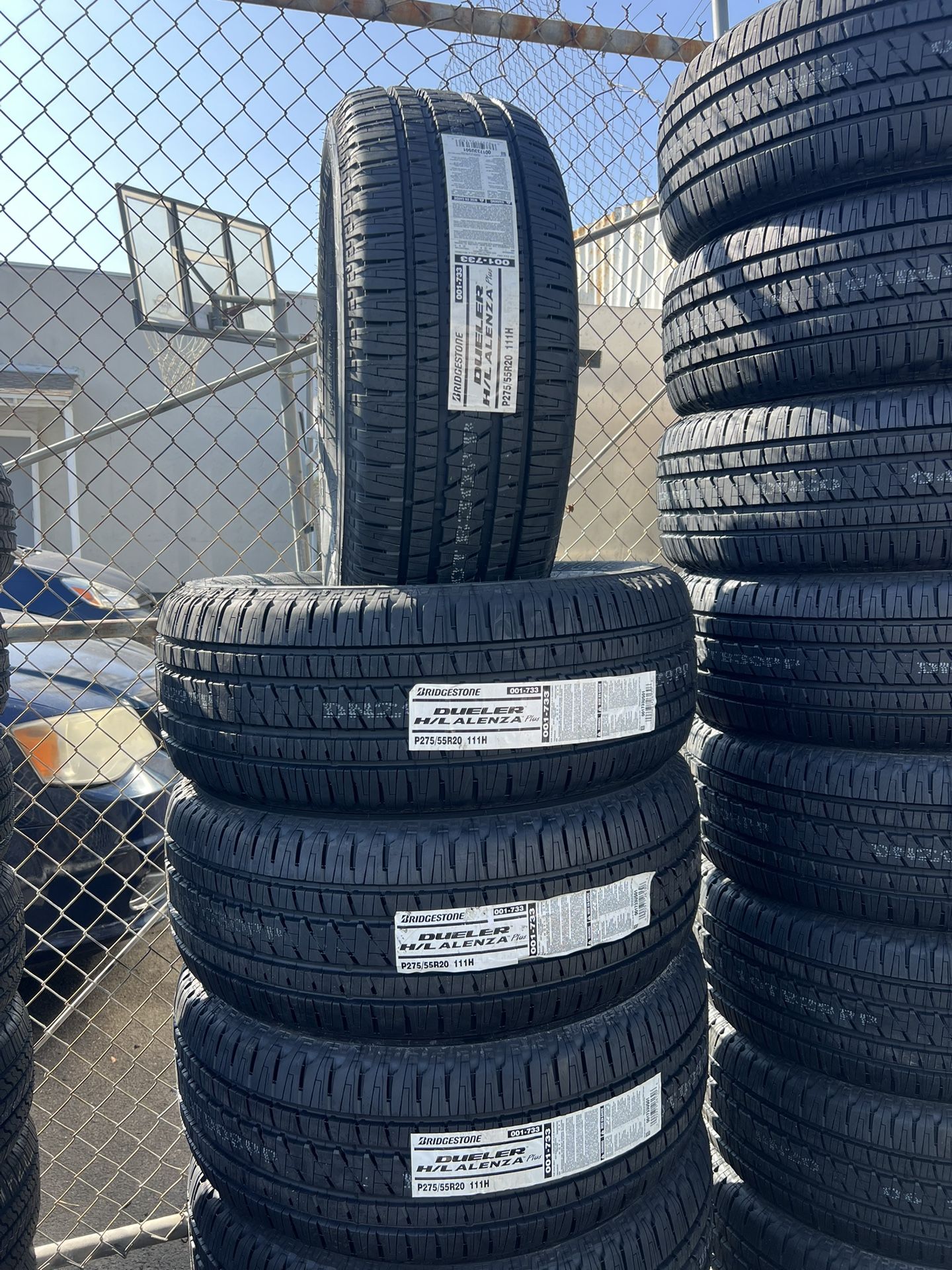 275/55/20 Bridstone New Tires Set Of 4 Installed And Balanced Set De 4 Llantas Instaladas Y Balanceadas
