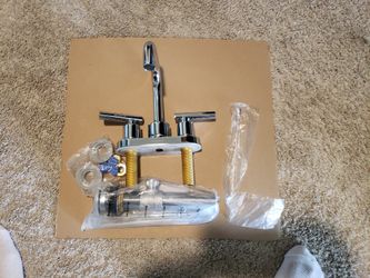New faucet for bedroom Symmons.