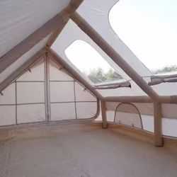 Spacious Inflatable Camping Tent, Easy Setup Waterproof Air Tent for Outdoor Camping, Glamping