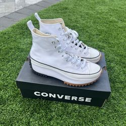 Converse White Run Star Hike Sneakers