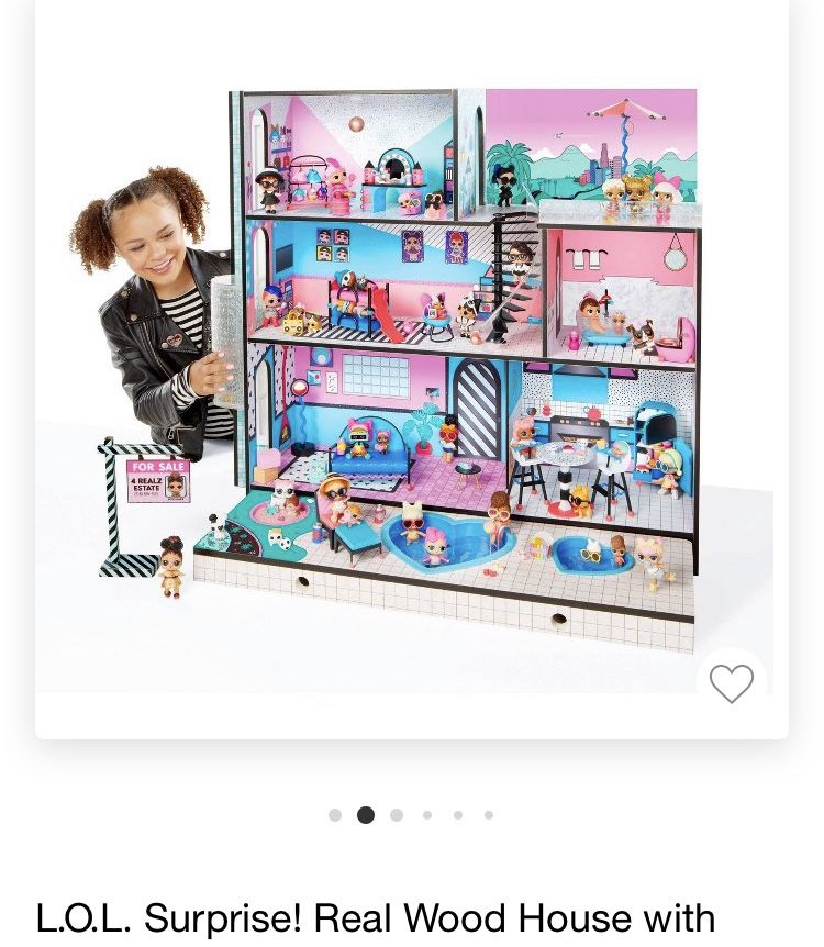 LOL Doll house with some furniture included .