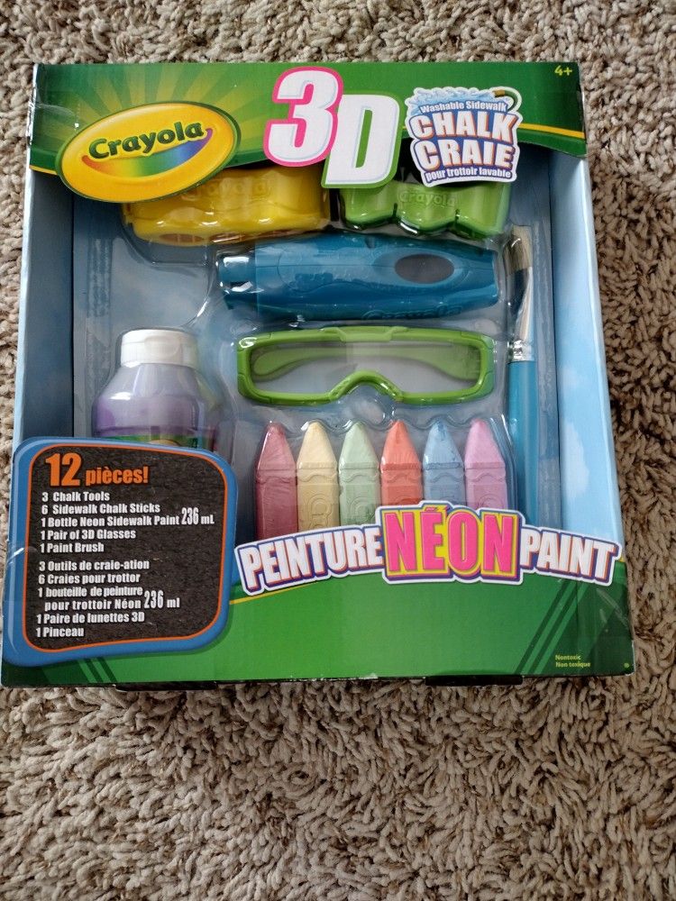 Crayola 3D Chalk Play Set