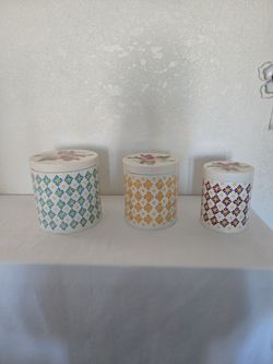 Pioneer Woman Canister Set
