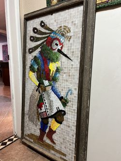Mosaic Tile Kachina Dancer