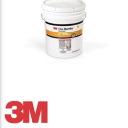 Sellador cortafuegos 3M IC 15Wb+, amarillo, bidón de 4,5 galones (cubo)