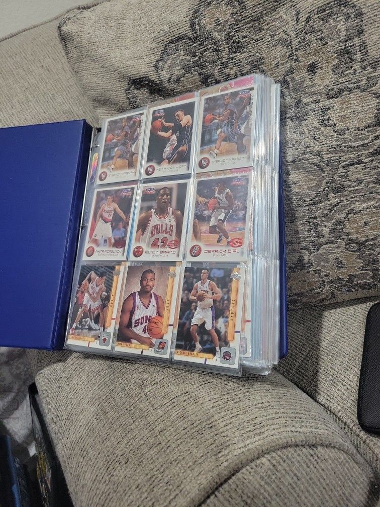 Basketball Card Binder Cards From 1(contact info removed) If U Like Old Stuff/ Taking Offers Or Selling Separately