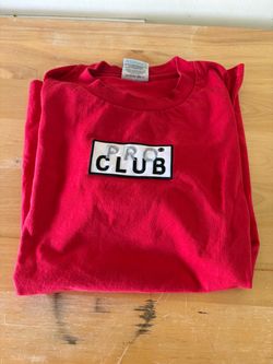 red pro club shirt
