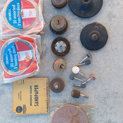 Drill Sanding Attachments