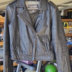 Ladies WILSON Leather Riding Jacket 