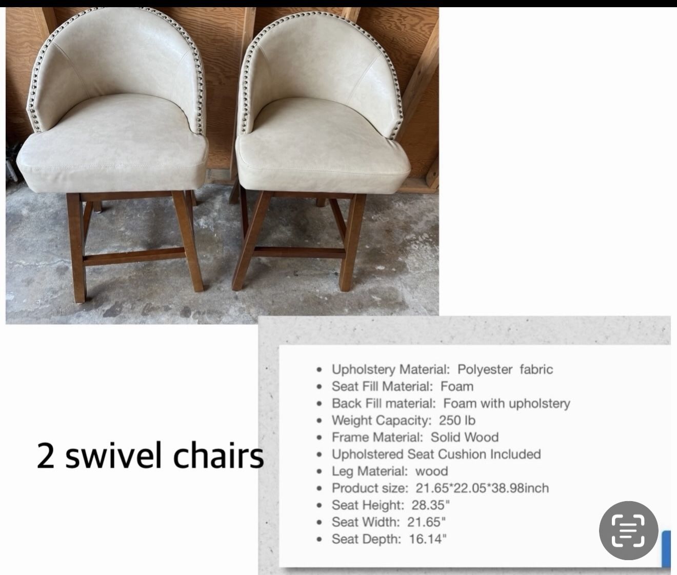 2 Bar Stools