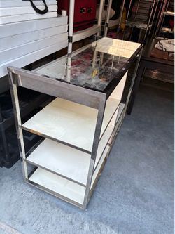 Bar metal glass