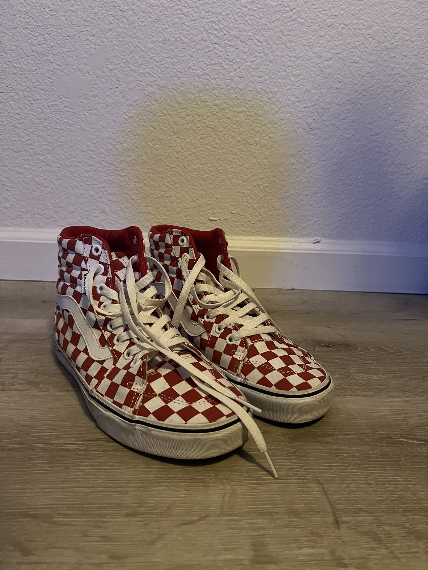 Red/White Checkered Vans