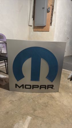 Mopar Dealership Display Sign