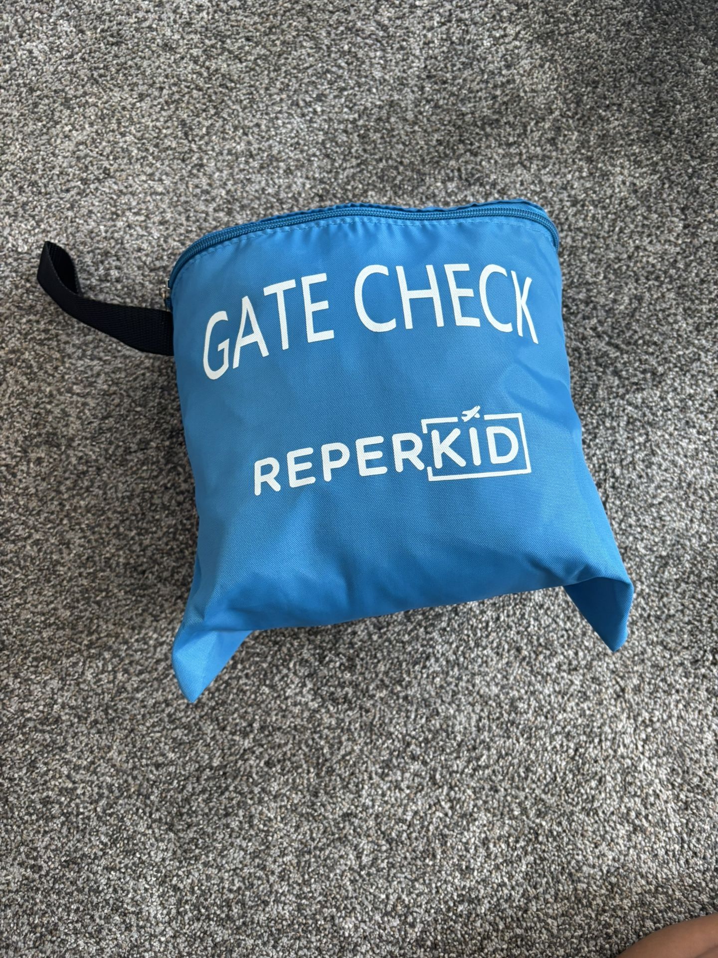 Large Stroller Bag For Airplane Travel Blue