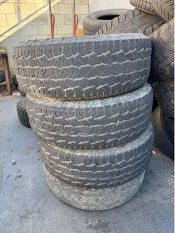 (4) 26570R17 Hankook All Terrains *$100 FOR ALL 4✅🔥*