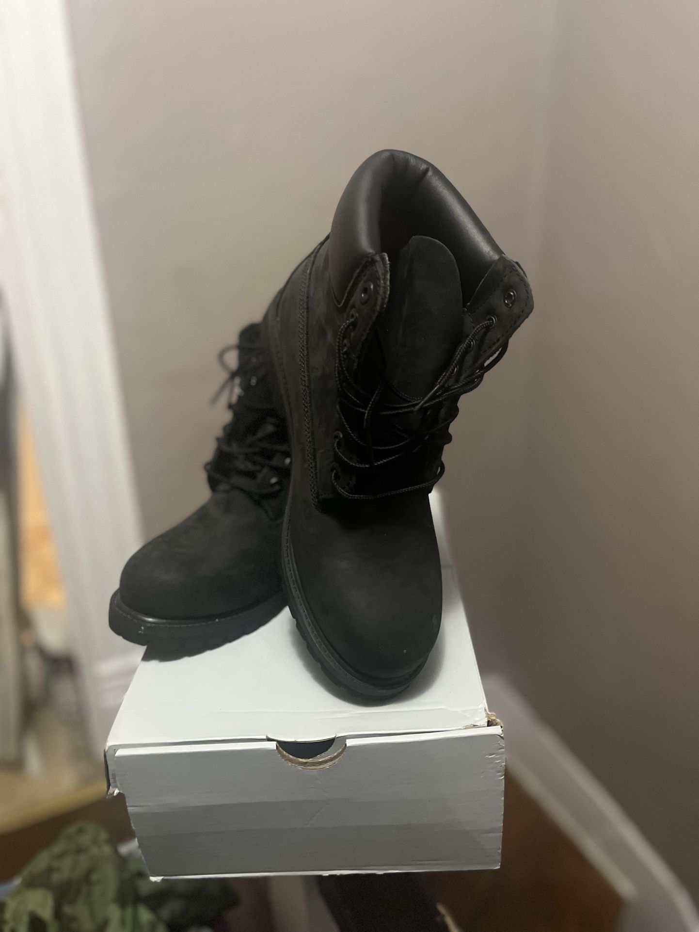 Black Timberland Boots