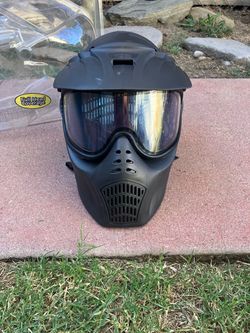 New paintball helmet