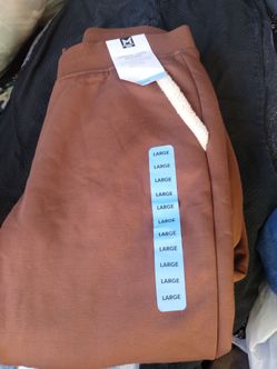 Fleece lined sweats New