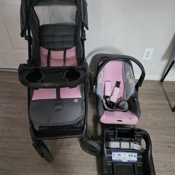 Baby girl car seat