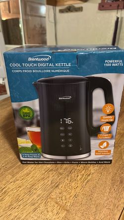 Brentwood Cool Touch Digital Electric Kettle