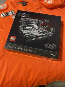 Death Star Trench Run Lego Diorama