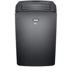 LG 8,000 (DOE) BTU 115-Volt Portable Air Conditioner Cools 350 Sq. Ft. with Dehumidifier and Wi-Fi in Gray